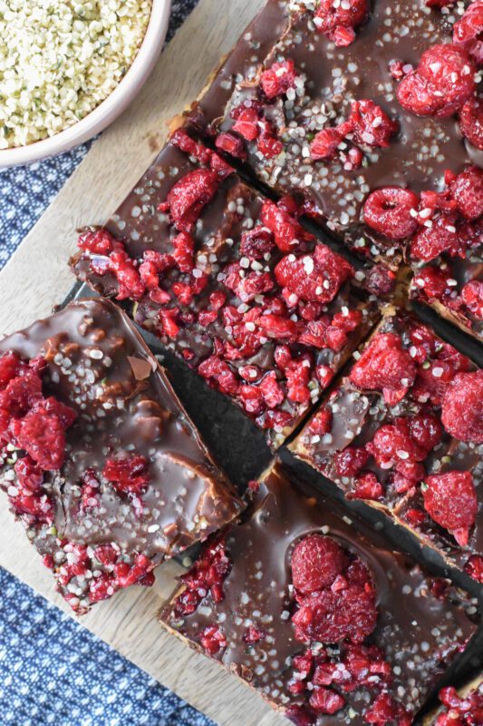 Gooey Chocolate Protein Bars