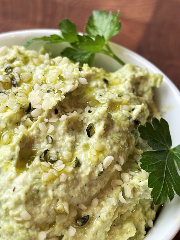 Edamame & Hemp Hearts Dip