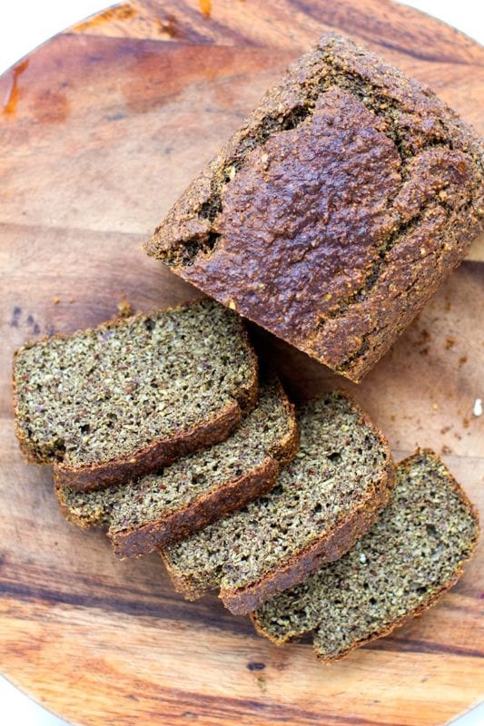 Low-Carb Paleo Bread with Hemp Protein