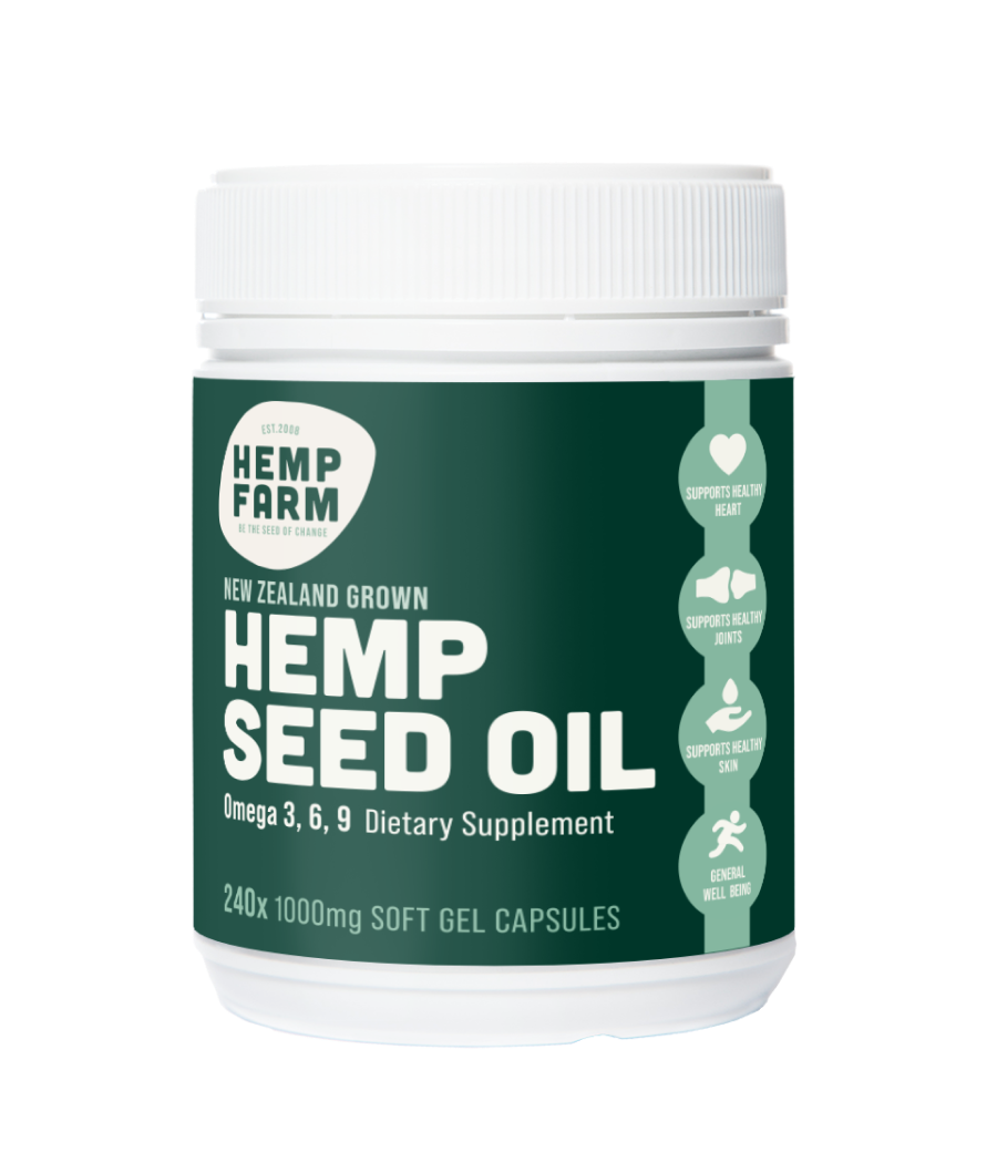 Hemp Seed Oil Capsules