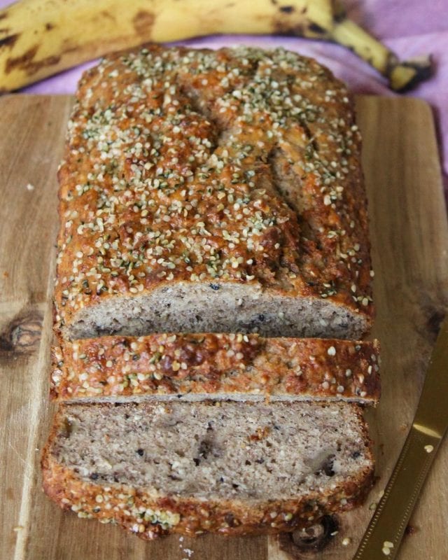 Hemp Seed Banana Loaf