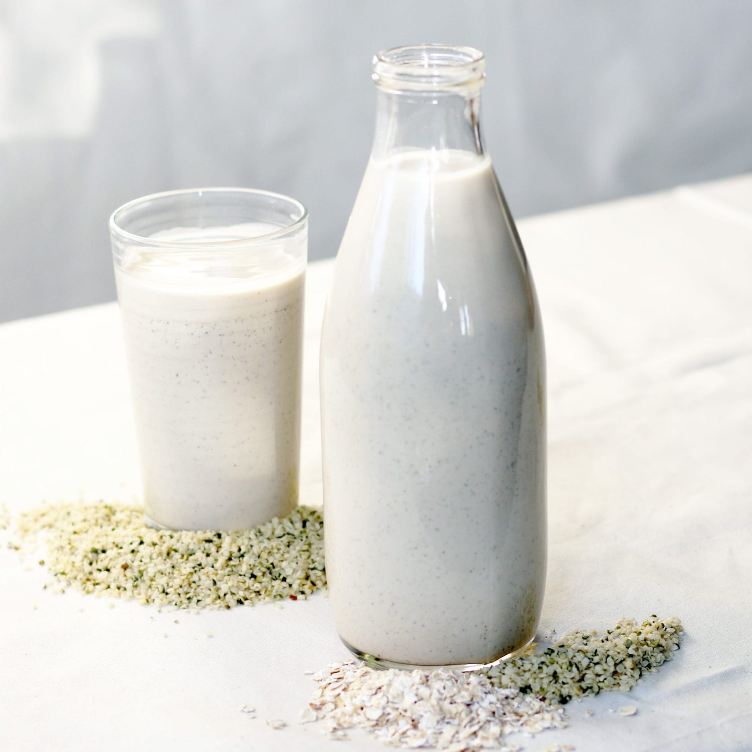 Easy Hemp Hearts and Oat Milk