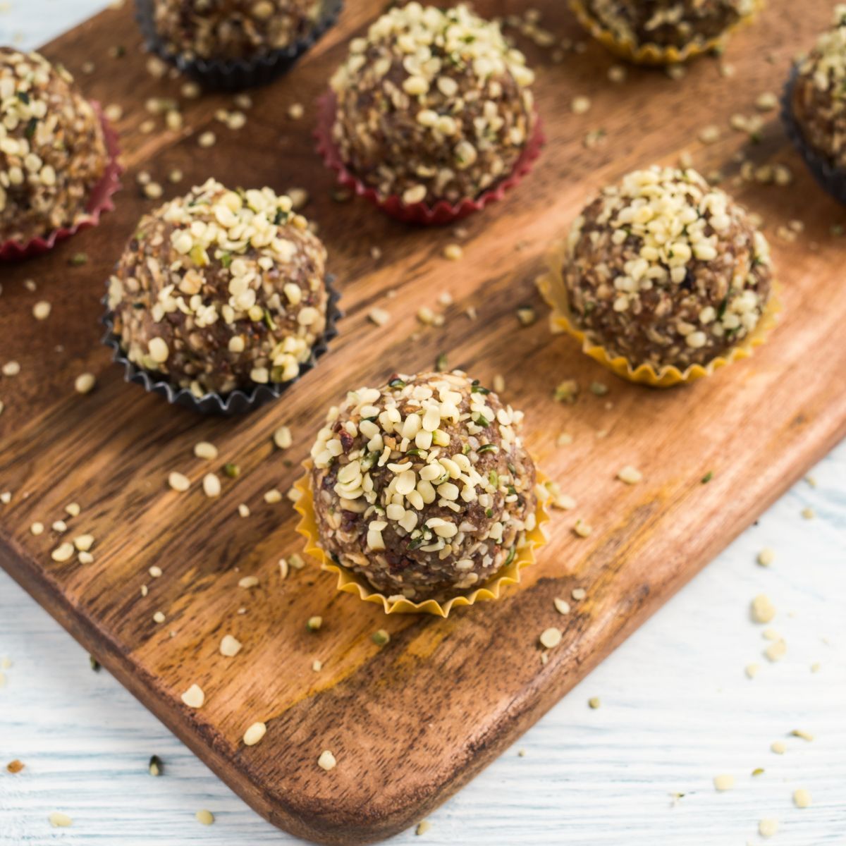 High-Protein Hemp Muffins