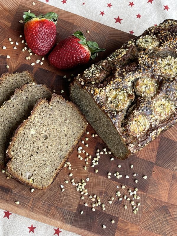 Gluten Free Vegan Banana Loaf